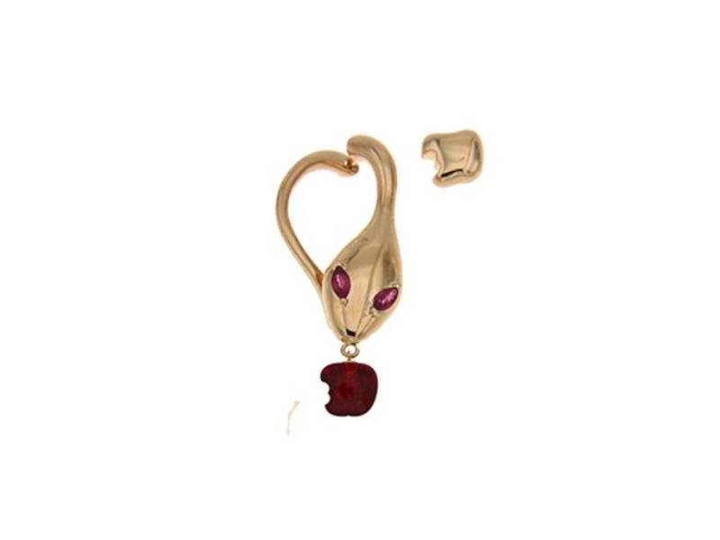 ROSE GOLD AND RUBIES EARRING DADA ARRIGONI MALAFEMMINA DMF14ORRRRDRU